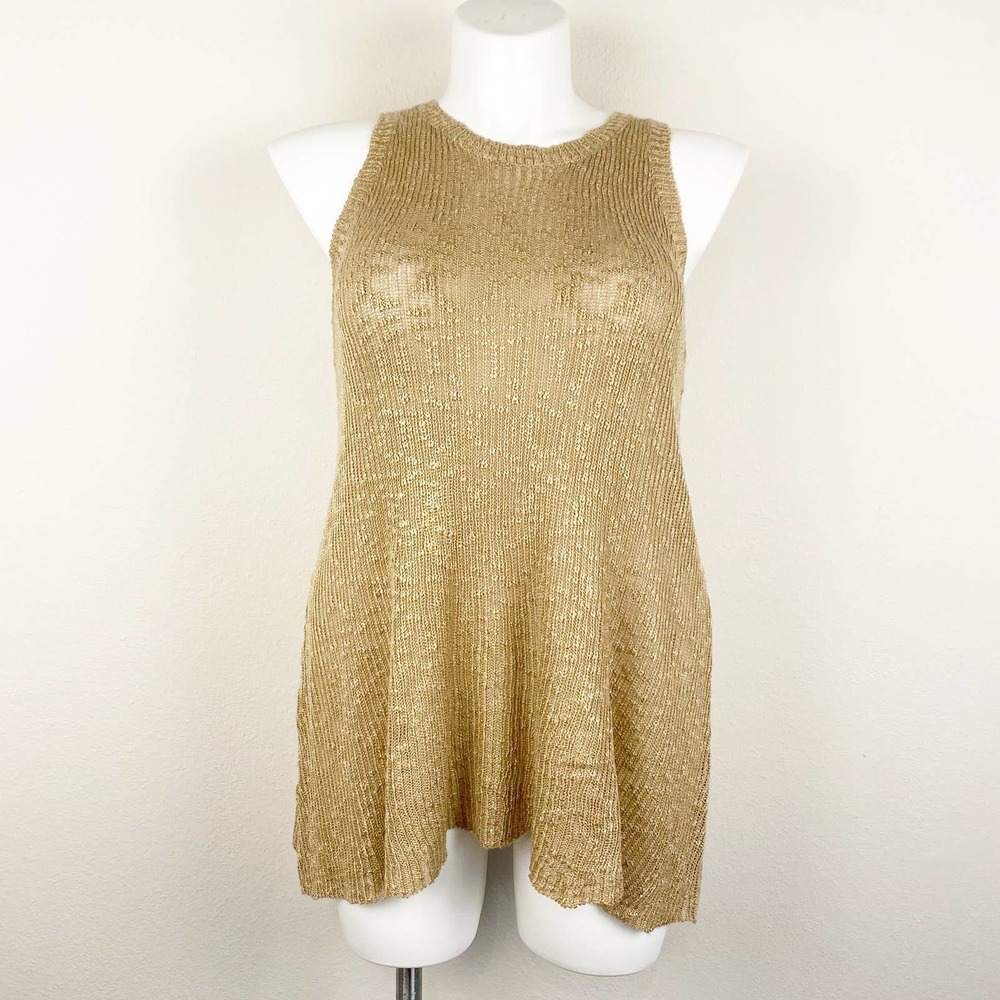 Illa Illa Sleeveless Sweater Tank Top Large